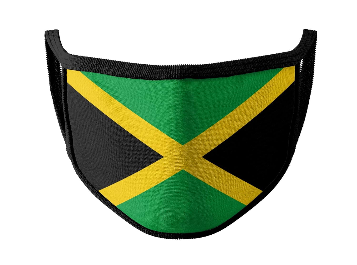 Jamaican Flag Face Mask Washable Face Mask Adult Face