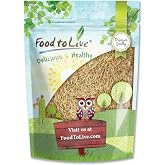 Food to Live Rye Berries, 1 Pound &ndash; Whole Grain Powerhouse for Bread, Sourdough, Porridge, and Granola. Rich in Fiber and Nutrients. Raw, Unprocessed, Vegan, Kosher, Seeds in Bulk