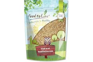 Food to Live Rye Berries, 5 Pounds – Whole Grain Powerhouse for Bread, Sourdough, Porridge, and Granola. Rich in Fiber and Nutrients. Raw, Unprocessed, Vegan, Kosher, Seeds in Bulk