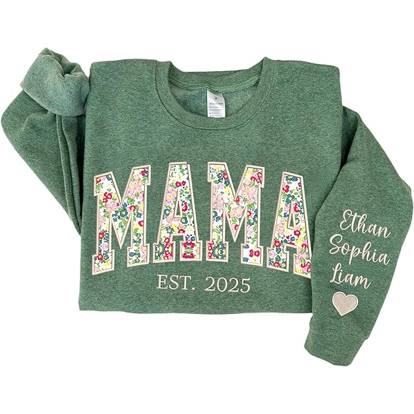 Amazon.com: Juvux Mama Necklace 925 Sterling Silver Mom