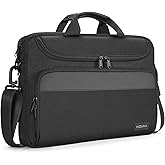 KIZUNA Laptop Bag Case 15.6 Inch Computer Shoulder Sleeve for MacBook Air 15 M2/MacBook Pro M1 M2 Max/16 Lenovo Legion Slim 5i Gen 8/16" IdeaPad Slim 5/Gaming 3i/HP Envy x360 15/Dell, Black