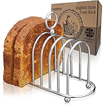 Porta Toast In Porcellana WM Bartleet - 4 Fessure, Bianco, Lavabile In Lavastoviglie - Foto 5