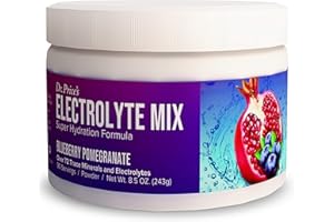 DR. PRICE'S VITAMINS Electrolytes Powder No Sugar - Electrolyte Mix - Hydration Drink - Keto Electrolytes - Fasting Electrolytes - Water Enhancer, No Tablets, Non-GMO, Sports Drink - 90 Servings Blueberry-Pomegranate