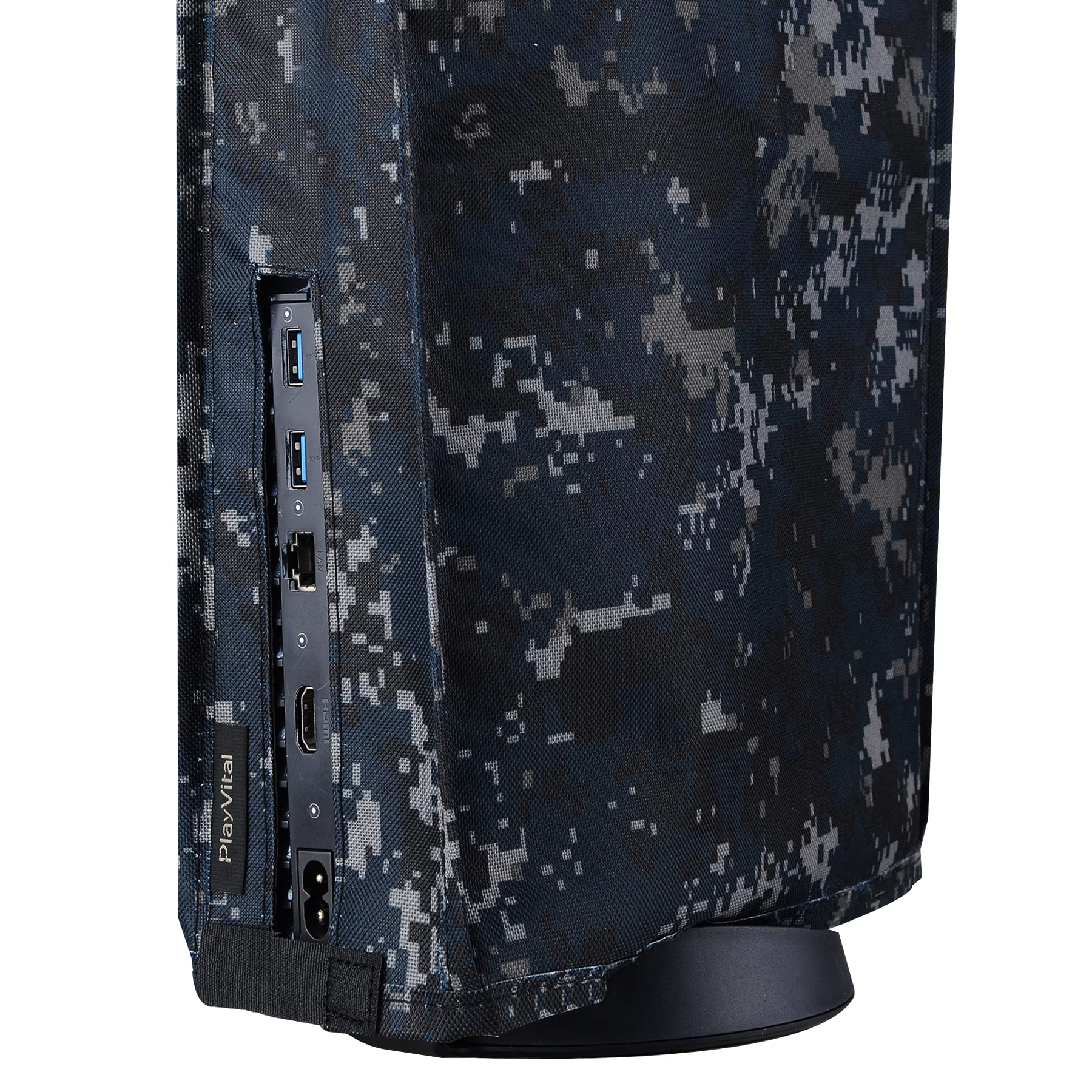 PlayVital Dust Cover for ps5 Console Digital Edition & Disc Edition - Horizontal ver