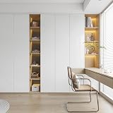 Hode White High Gloss Vinyl Wrap 30cm x 3m Self Adhesive Wallpaper view 7