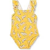 Amazon Essentials Baby Girls' Frill One-Piece Swimsuit