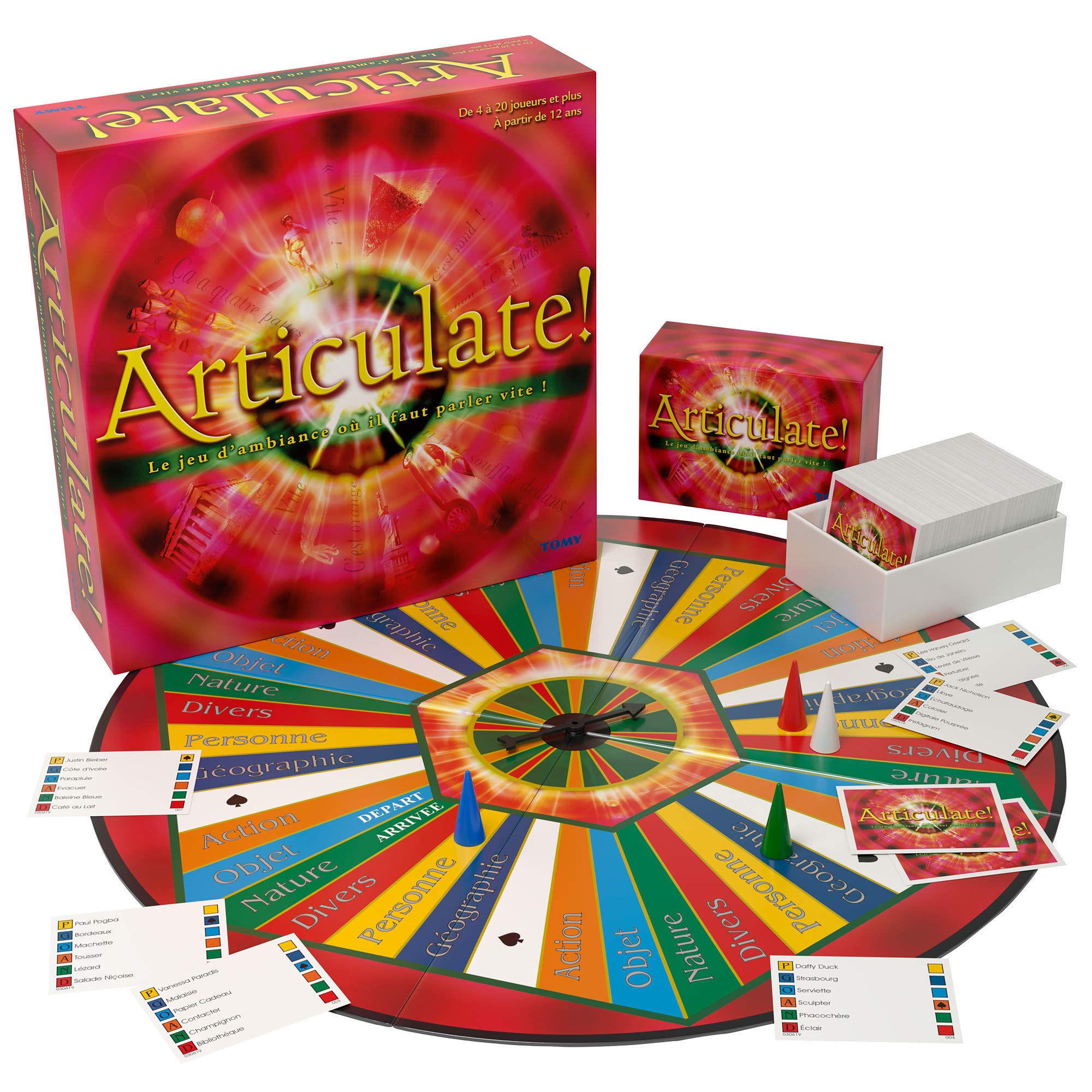 TOMY - Articulate Board Game, 2+ Players, Ages 4+