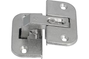 Hafele America 343.90.710 Pie-Cut Corner Cabinet Hinge, 78 Degree Opening Angle