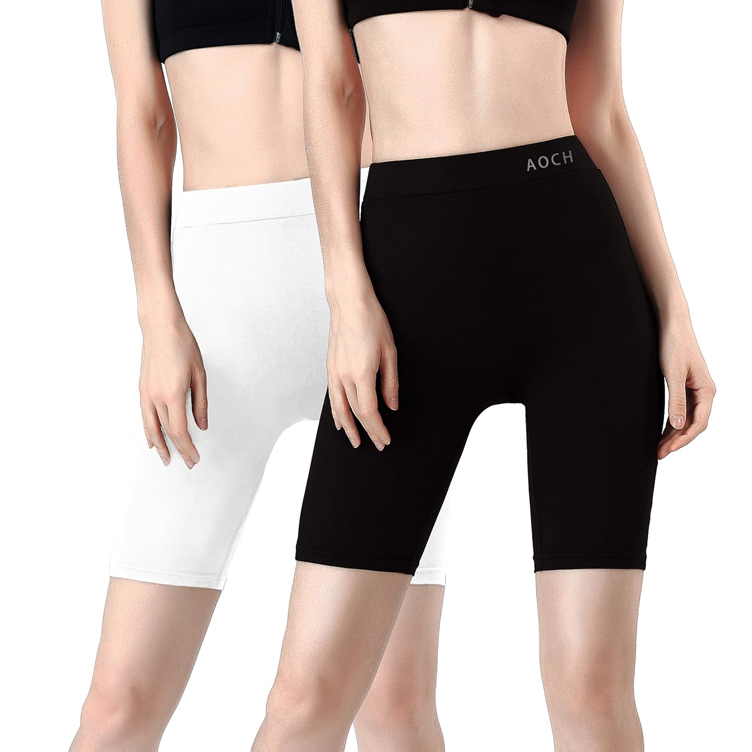 Buy XIHUII Women’s Slip Shorts Yoga Shorts 2 Pack High Waisted Boy