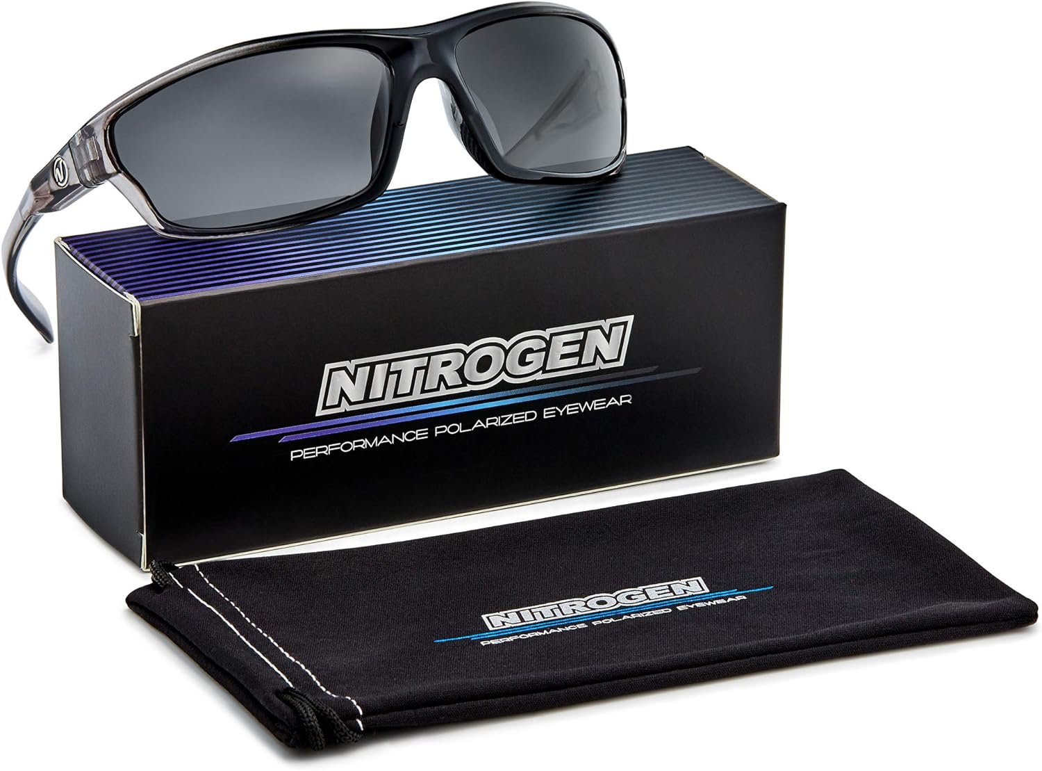 Polarized Wrap Around Sport Sunglasses for Men Women - UV400 Running Cycling Fishing Driving Sun Glasses: Clothing