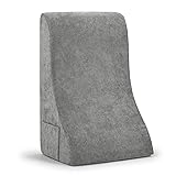 baibu 25x20 Inch Memory Foam Reading Pillow, Back