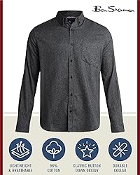 Ben Sherman Men's Button Down Shirt - Regular Fit