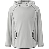 PATPAT Kids Heat-Retaining Hoodie, Smart Thermal Hooded Sweatshirt, Long Sleeve Pullover with Pocket Thumb-hole Cuffs