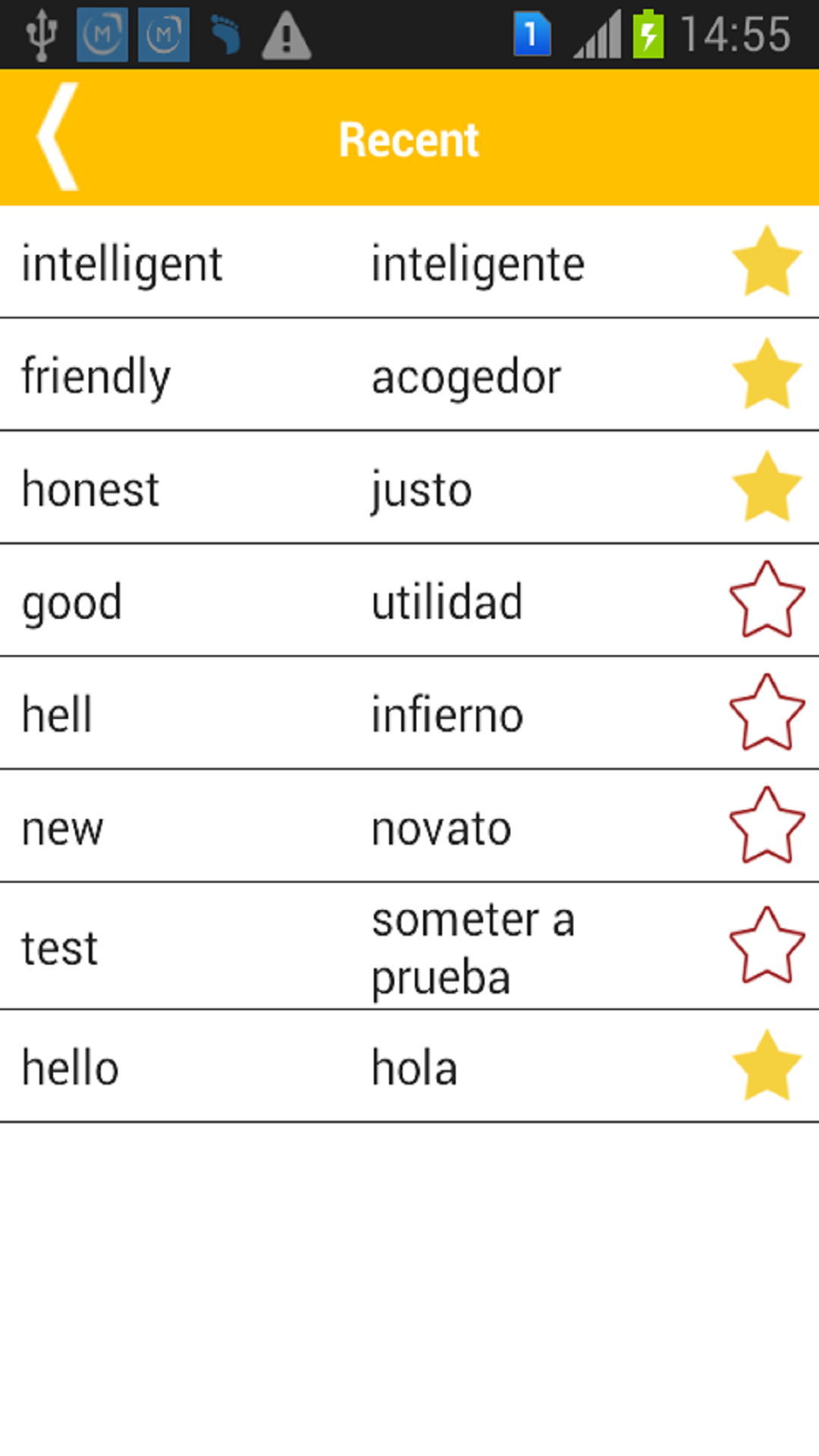 English To Spanish for Android