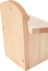 Wildlife World Wooden Squirrel Feeder Box with Lift Up Lid view 3