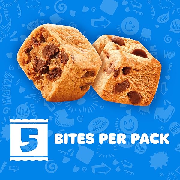 CHIPS AHOY! BAKED BITES, BLONDIE, 5 – 1.5 OZ SNACK PACKS (5 BITES PER PACK)