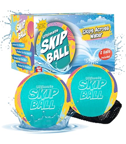Jeu Lancer Boules Piscine Flottant – 1 Anneau + 10 Balles EVA | Pour Plage, Jardin, Fêtes D’été | Jeu Aquatique Familial - 2