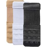 YARBAR Women's Bra Extender 3 Hook / 2 Hook Bra Extension Strap Soft and Comfortable