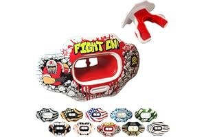 COOLLO SPORTS Football Mouth Guard Lip Guard MAXX/Might Football and High Impact Sports Lip Protector for Adults & Youth (Strap Included)