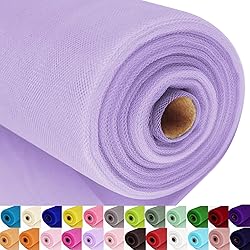 Lavender Tulle Fabric Roll Spool Bolt