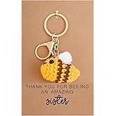 iJuqi Sister Christmas Gifts from Sisters - Big Middle Little Sisters Keychain Birthday Gifts for Sister