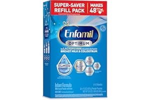 Enfamil Optimum (Enspire), Our Closest Formula to Breast Milk, Immune-Supporting Lactoferrin and Brain-Supporting DHA Baby Formula, Powder 30 Oz Refill