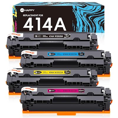 Buy VOHAPPY Compatible Toner Cartridge Replacement for HP 414A 414X W2020A  W2021A W2022A W2023A to use with HP Color Laserjet Pro M454 M454dn M454dw,  MFP M479 M479dw M479fdw M479fdn 4-Color, 4-Pack Online