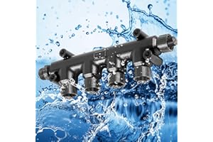 BZUMPERYZ NMEA 2000 (N2k) 4-Port MultiPort (Tee) T-Connector for Garmin Lowrance Simrad B&G & Navico Networks, 5 Pin, IP67 Waterproof