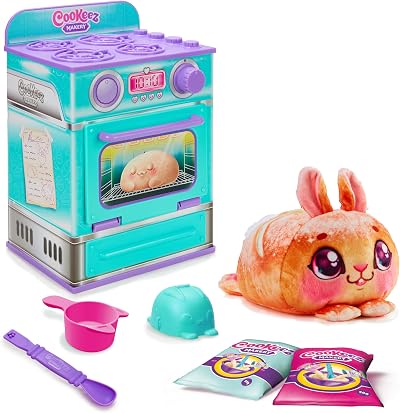 Cookeez Makery Baked Treatz Oven Plush Toy Mix Make Scented Interactive