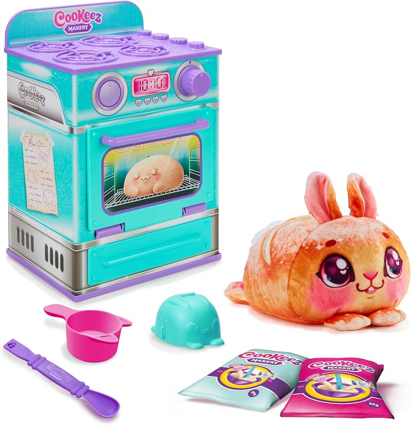 Cookeez Makery Baked Treatz Oven Plush Toy Mix Make Scented Interactive