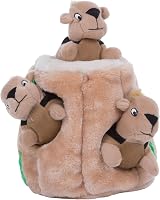 Outward Hound Squirrel Dog Toy Plush Hide & Seek Small view 4