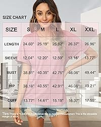 EyMuse T Shirts Short Sleeve V Neck Tees Womens