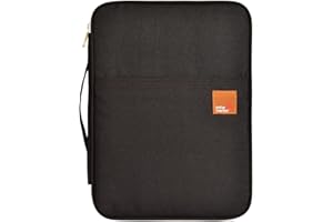 Lanola A4 Document Bags Portfolio Waterproof Business File Holder Travel Gear Organizer Electronics ccessories Bag