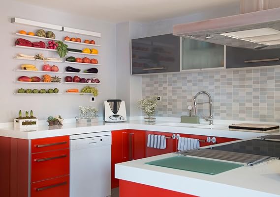 Fruitwall Obstregal Zum Aufhangen I Obst Hangekorb I Obstschale Design I Wandregal Fur Obst Gemuse I Hangeregal I Gemuseampel I Obst Aufbewahrung Wand I Kuchenregal Fur Die Wand I 6