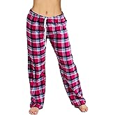 Active Club Cotton-Blend Flannel Pajama Pants for Women (Small - 2X sizes)
