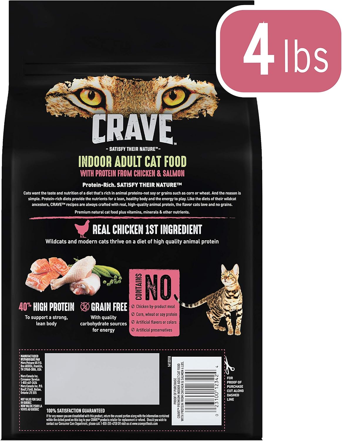 crave indoor cat food
