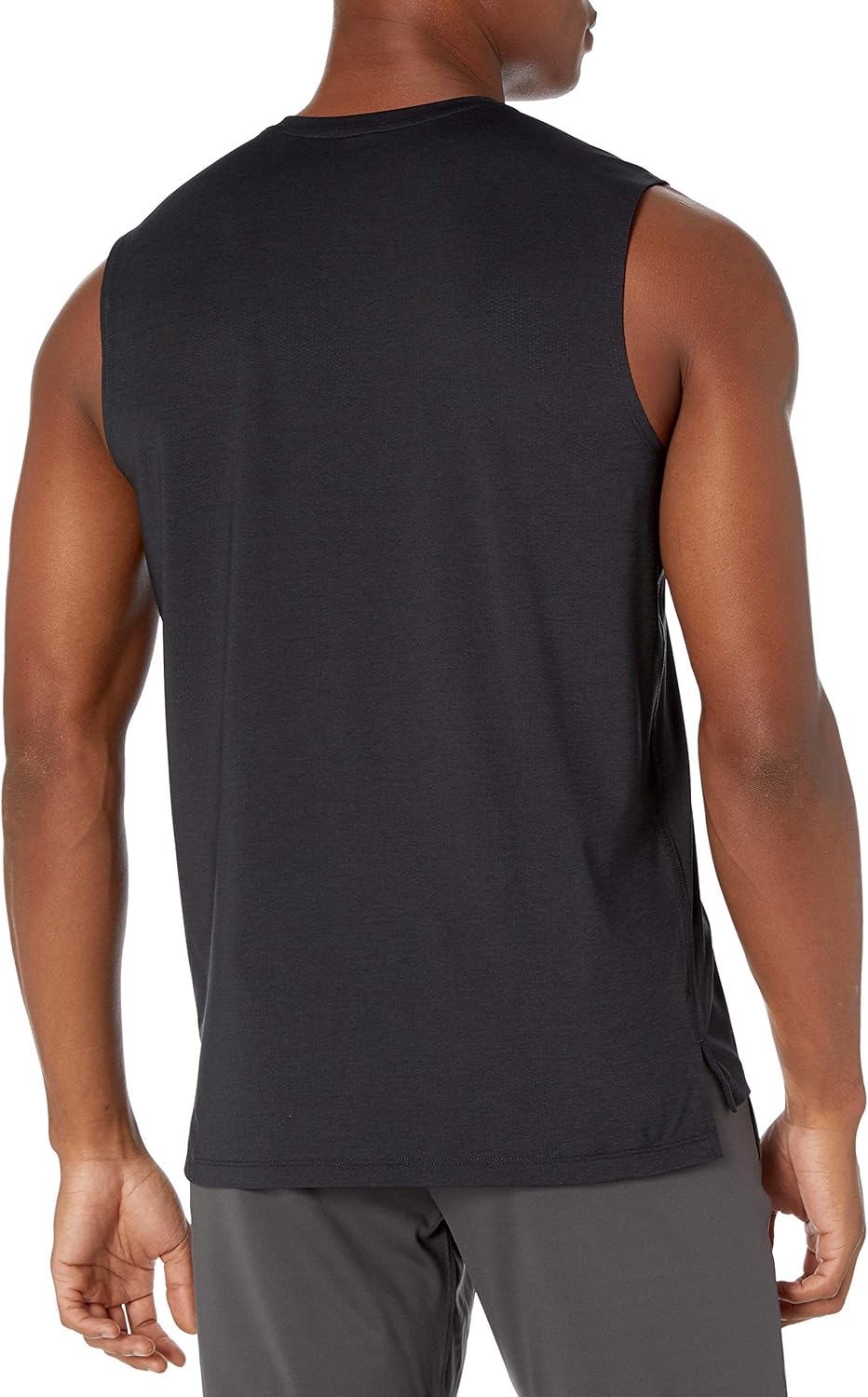  Brand - Peak Velocity Men's Tech Stretch Hybrid Sleeveless T-shirt: Clothing