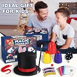 DINORUN Magic Tricks Kit 75+ Tricks Kids Magic Set Hat Wand 24 Props view 7