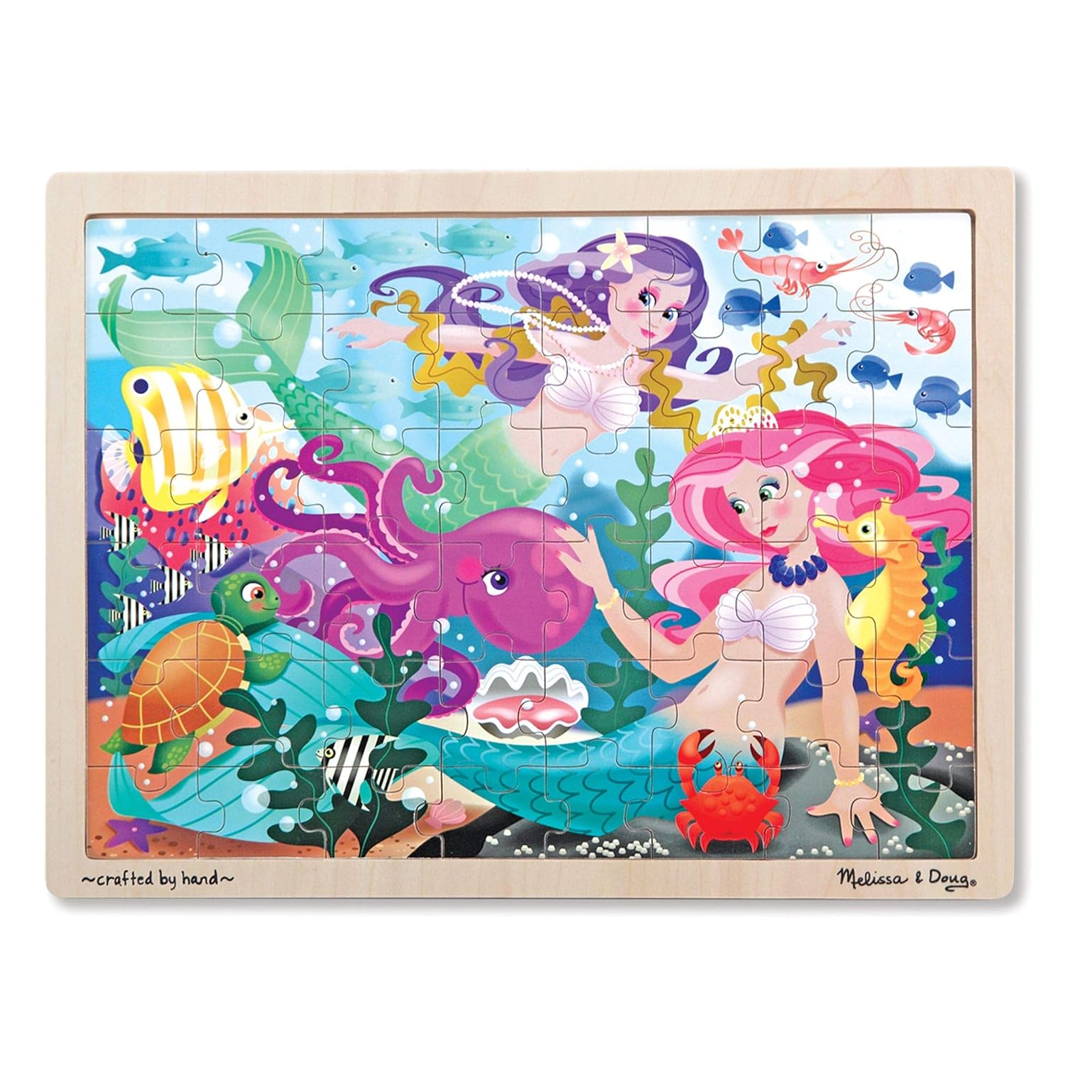 melissa and doug mermaid puzzle