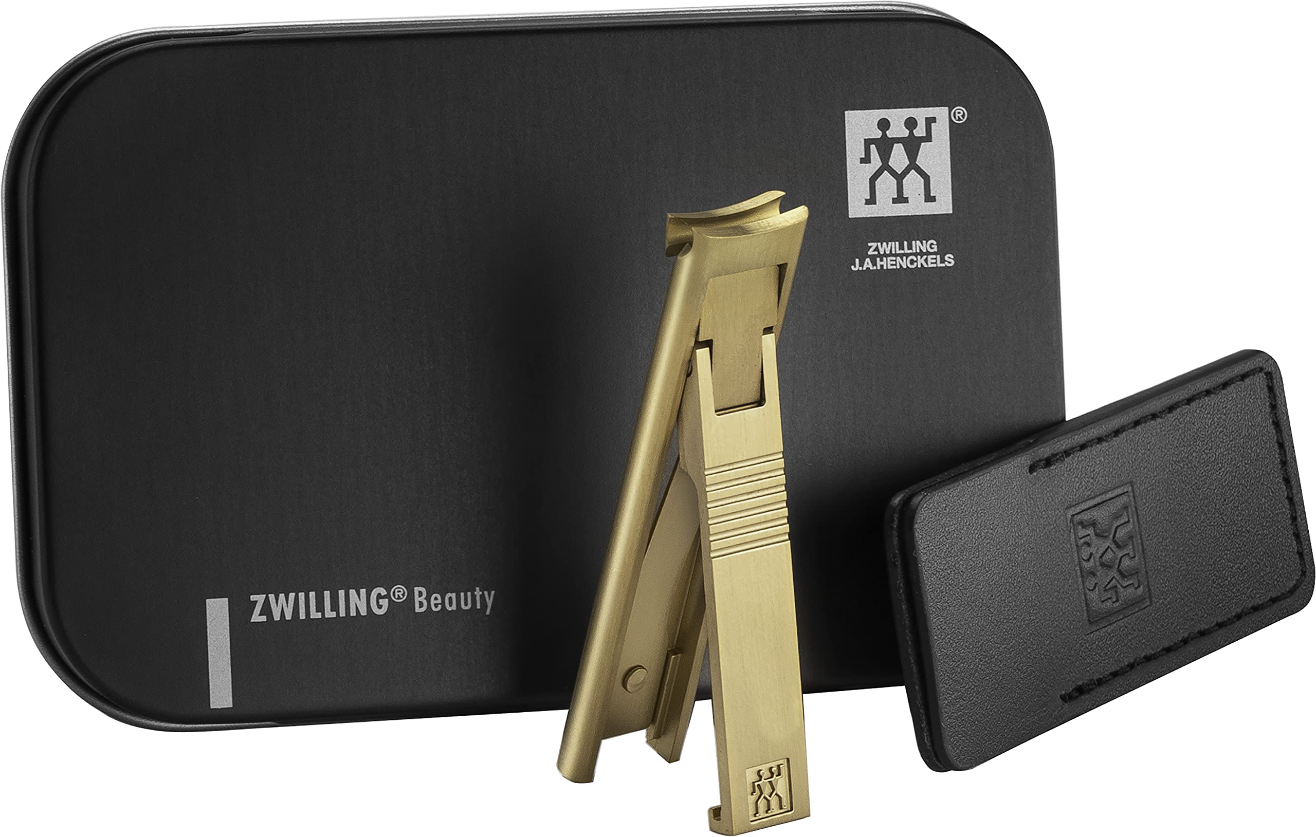 ZWILLING TWINOX Nail Clippers with Metal Gift Box, Twin® S, Matte Gold