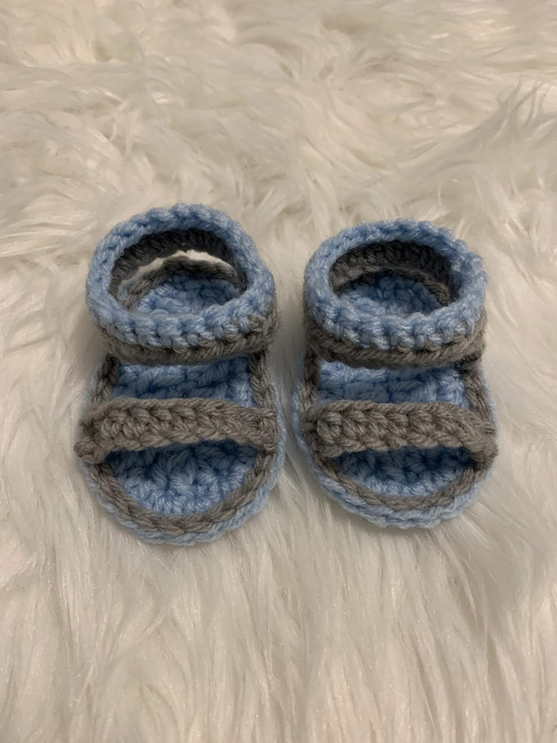 crochet baby boy sandals