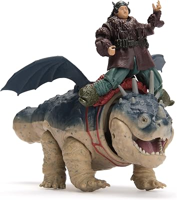 - Dragon and Viking Figure Pack: Gronkel e Patapez de Como Treinar o Teu Dragão - Figuras de Ação Articuladas - Brinquedos Crianças 4 Anos + - Gift Boy 4 Anos +