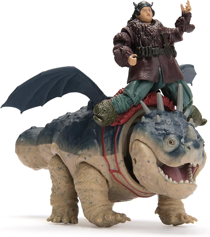 - Pack Figura Dragón y Vikingo: Gronkel y Patapez de Cómo Entrenar a Tu Dragón - Figuras de Acción Articuladas - Juguetes Niños 4 Años + - Regalo Niño 4 Años +