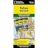 Tahoe [Map Pack Bundle] (National Geographic Trails Illustrated Map)