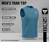 TORO ACTIVA 20 Pack Running Muscle Sleeveless Tank Top Men Dry-Fit Workout view 7