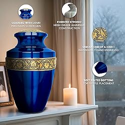 AmericUrn Set of 4 Funeral & Cremation Urn for