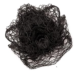 Diane Cotton Triangle Net, Black