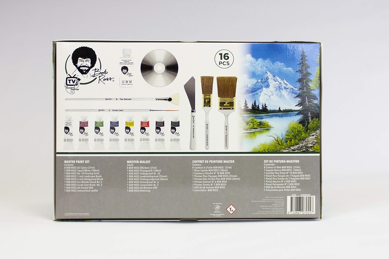 Bob Ross Lukas - 5000 6510 Master Paint set, White, 14 Piece Set - Image 3