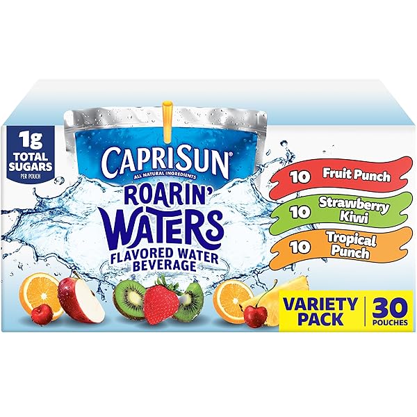 CAPRI SUN ROARIN’ WATERS FLAVORED WITH OTHER NATURAL...
