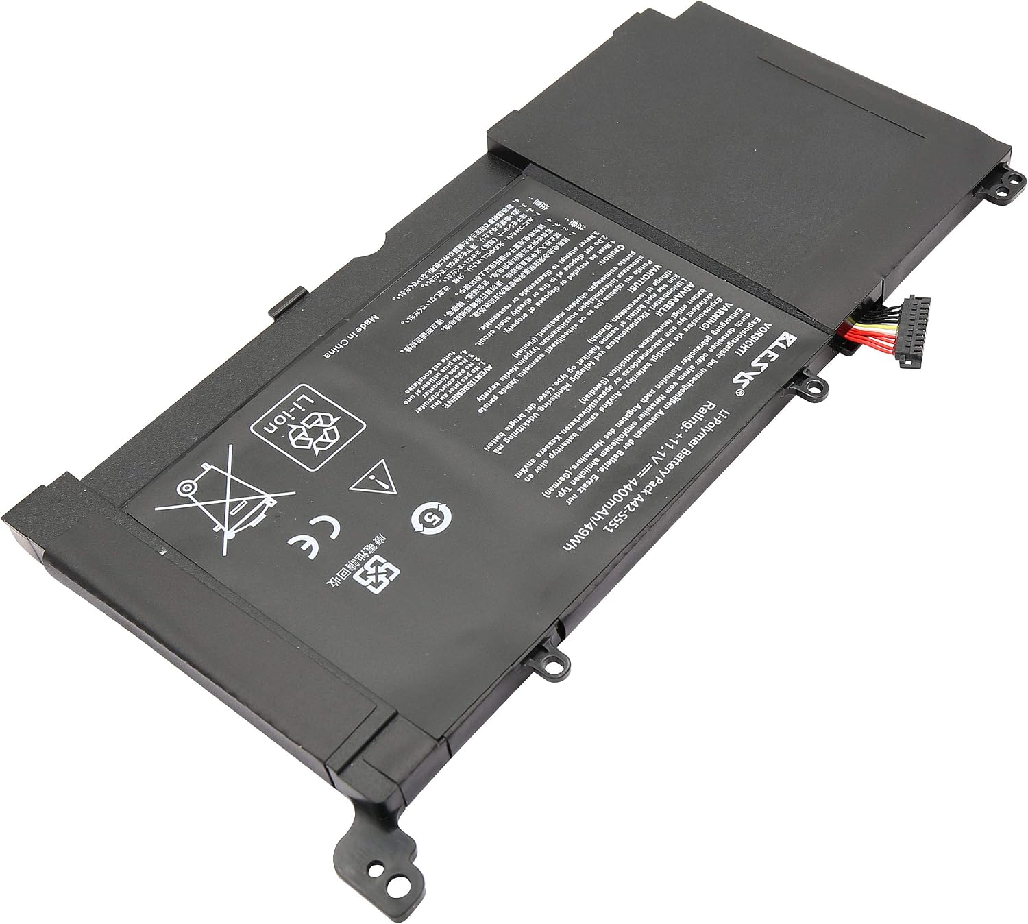 BLESYS B31N1336 A42-S551 C31-S551 battery Replacement for Laptop Battery ASUS VivoBook A551L A551LN R533L K551LN K551L R553L R553LF R553LN V551L S551 S551L S551LN S551LA S551LB Notebook battery - Image 3